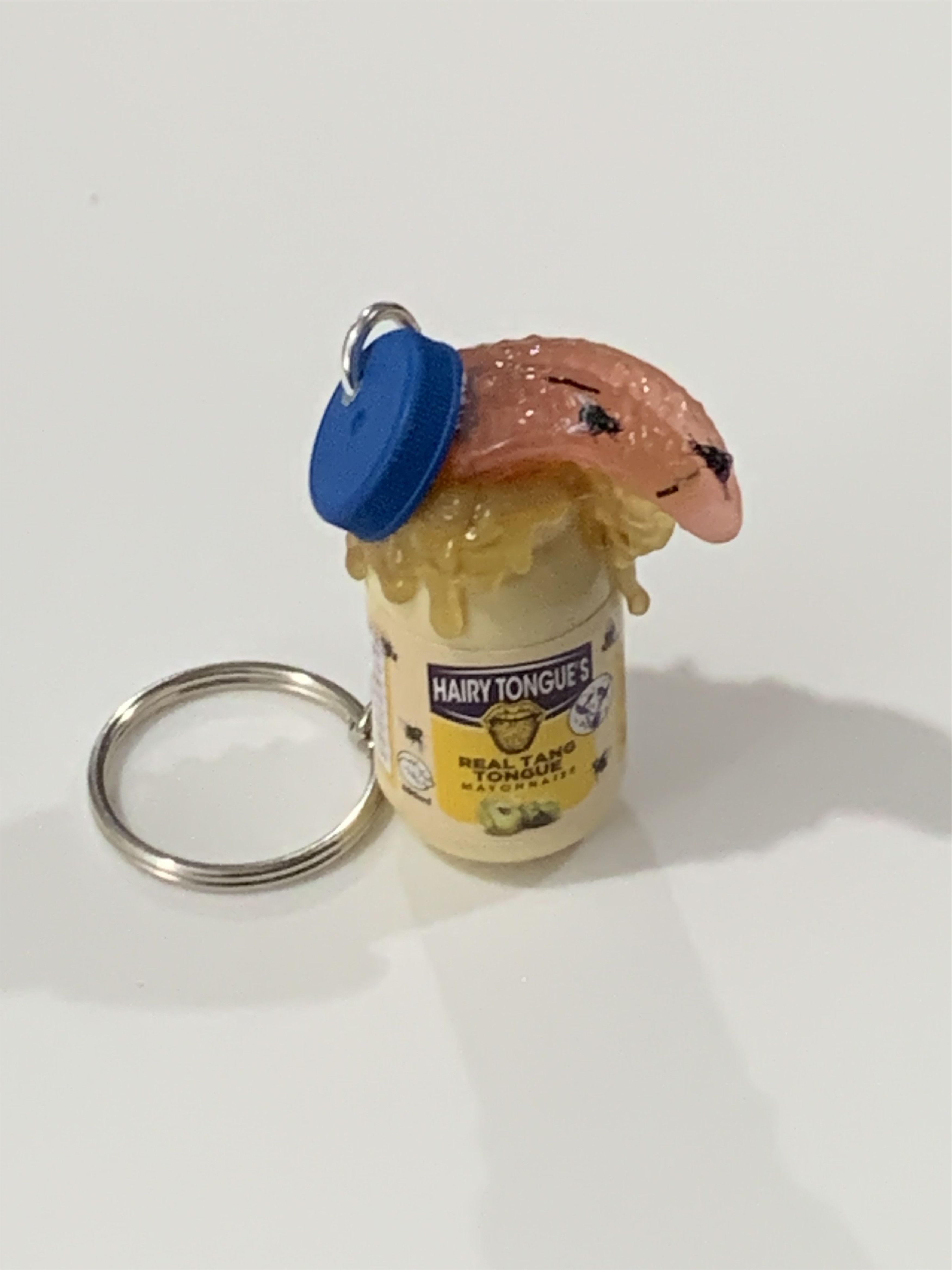 Other Gross Minis S2 Keychain - Hairy Tongue's Mayo Size ONE SIZE - 1 Thumbnail