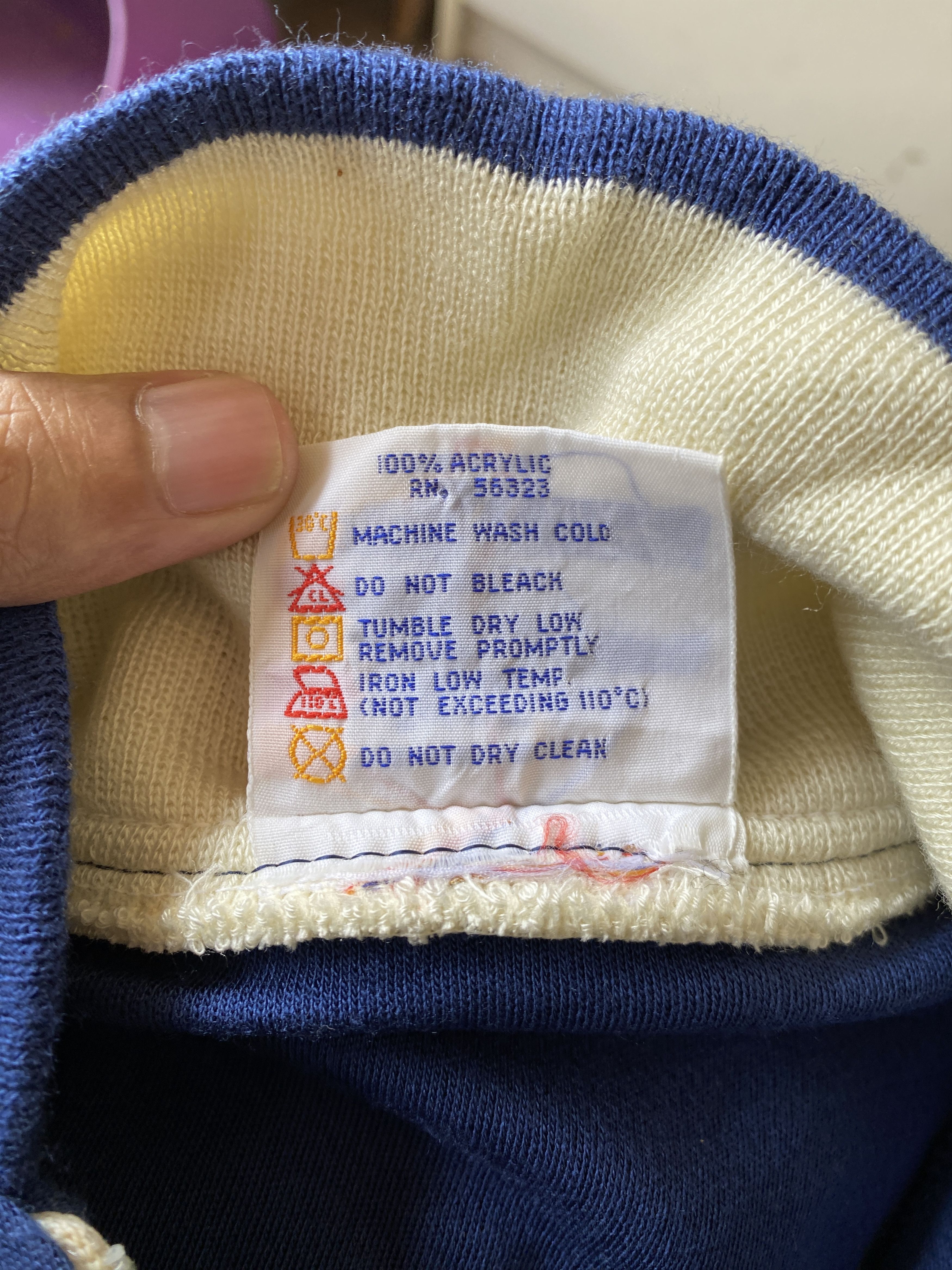 Nike × Vintage Y2K NIKE BLUE TAG SWEATER Size US XS / EU 42 / 0 - 8 Thumbnail
