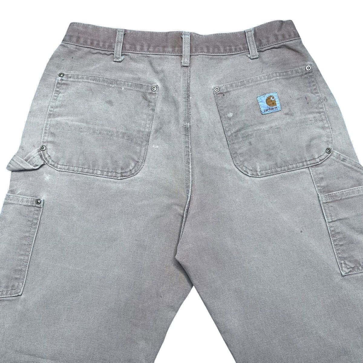 Carhartt Carhartt B01 BRN Double Knee Brown Carpenter Painter Pants Size US 32 / EU 48 - 10 Thumbnail