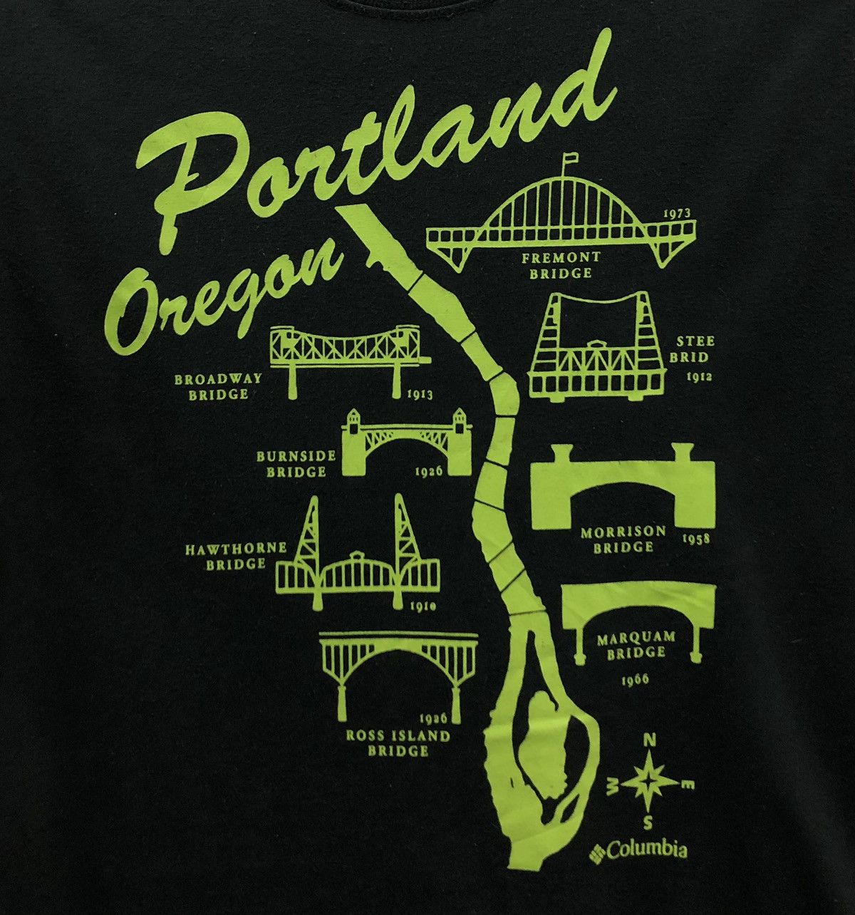 Columbia Columbia Omni-Wick Advanced Evaporation Portland Orego Shirt Size US M / EU 48-50 / 2 - 3 Thumbnail