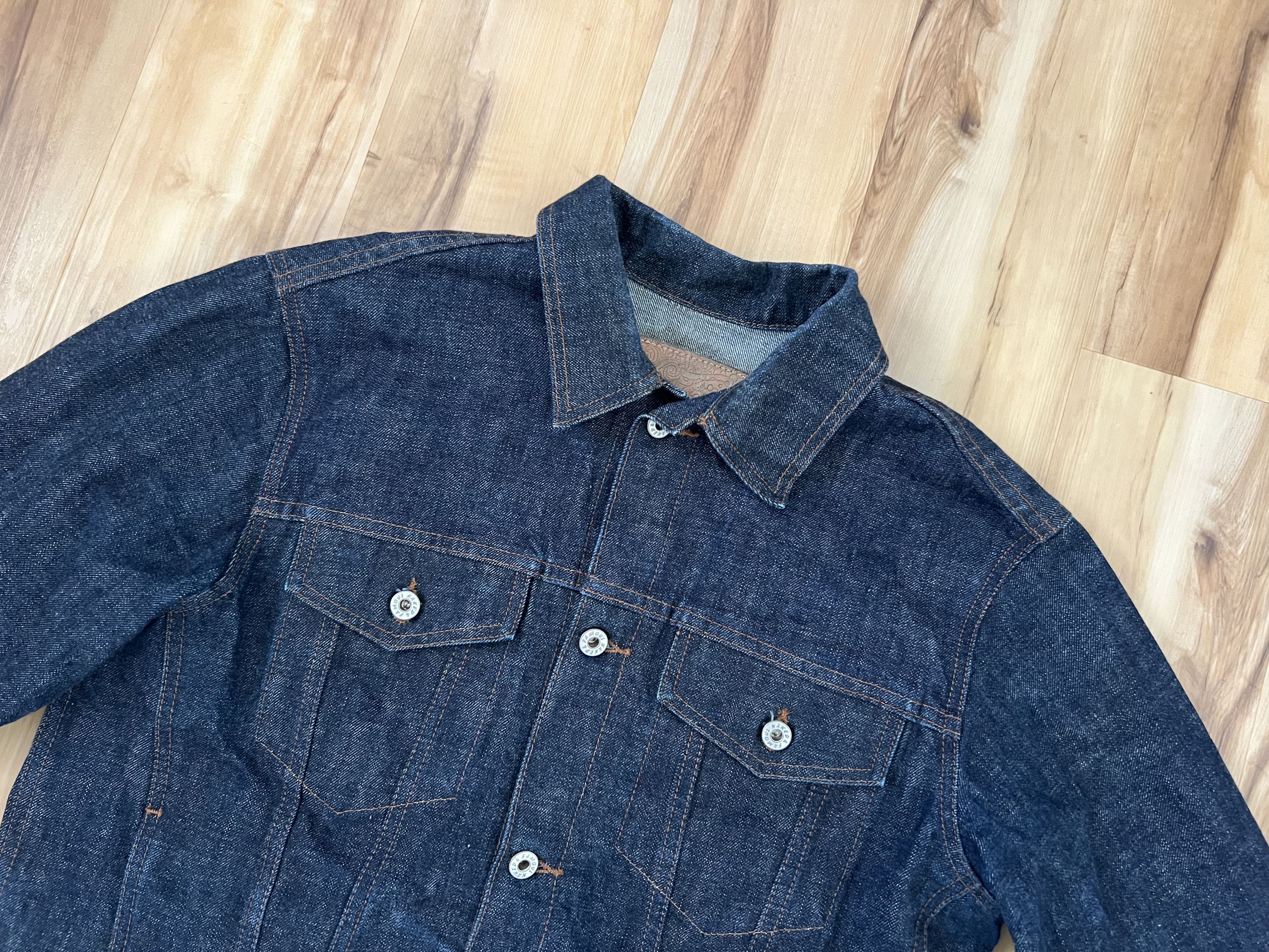 Naked & Famous Naked & Famous Love & Peace Selvedge Denim Jacket Size US L / EU 52-54 / 3 - 2 Thumbnail