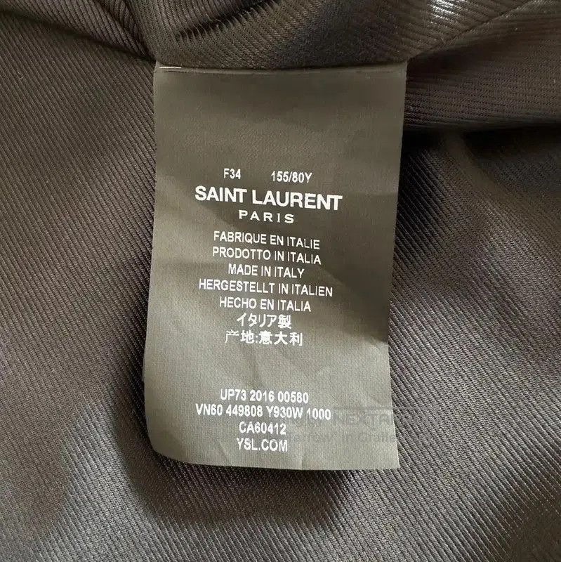 Yves Saint Laurent YSL Black Embroidered Women's Jacket XS Size . Size XS / US 0-2 / IT 36-38 - 7 Thumbnail