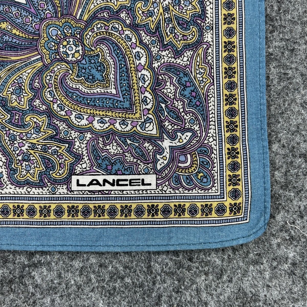 Lancel × Vintage Lancel Handkerchief / Bandana / Neckerchief B543 Size ONE SIZE - 2 Thumbnail