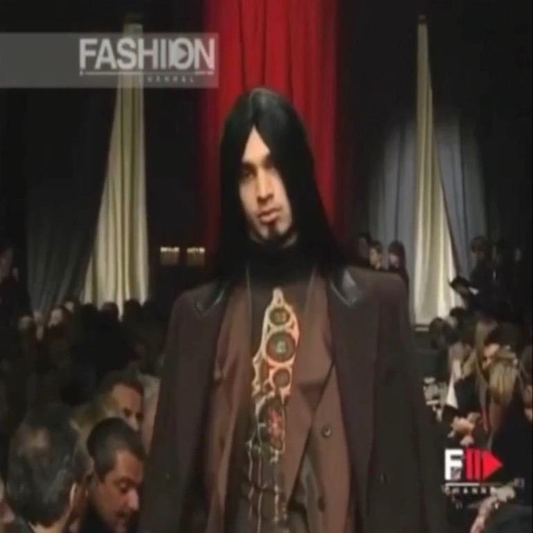 Jean Paul Gaultier Jean Paul Gaultier FW 1997 Cathedral Mesh Top Size ONE SIZE - 3 Thumbnail