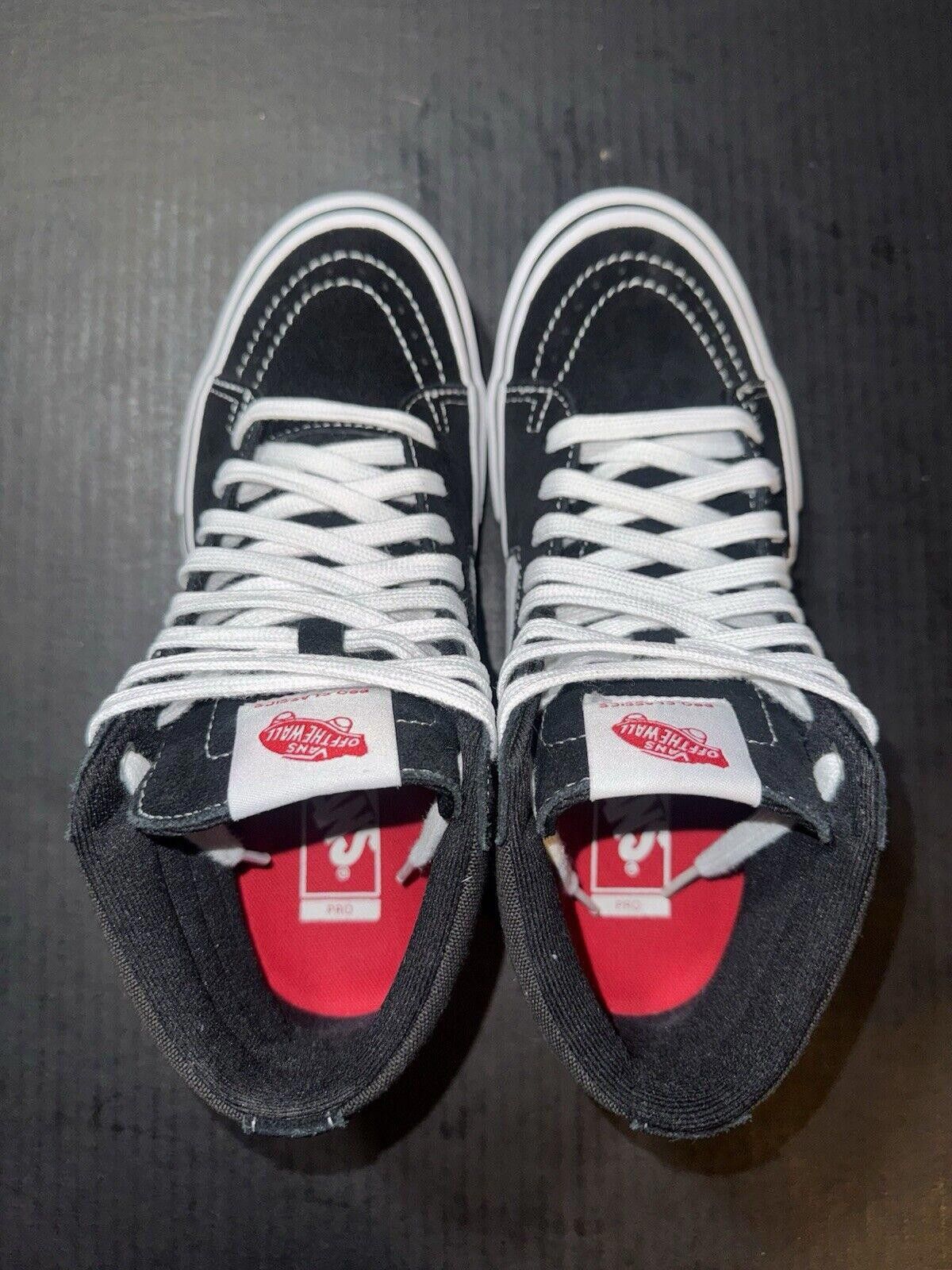 Vans VANS Men's Sk8-Hi Pro Black White - Size 7 - 500714 Size US 7 / EU 40 - 8 Thumbnail
