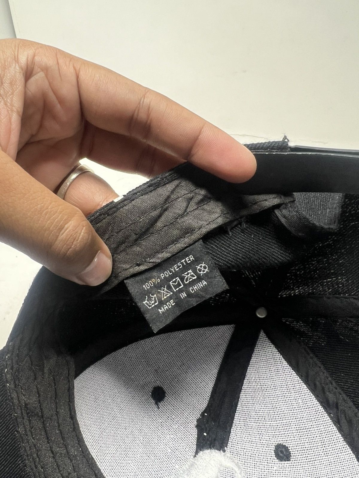 If Six Was Nine White Star Graphics Prominent Embroidery "A" Hat Size ONE SIZE - 9 Thumbnail