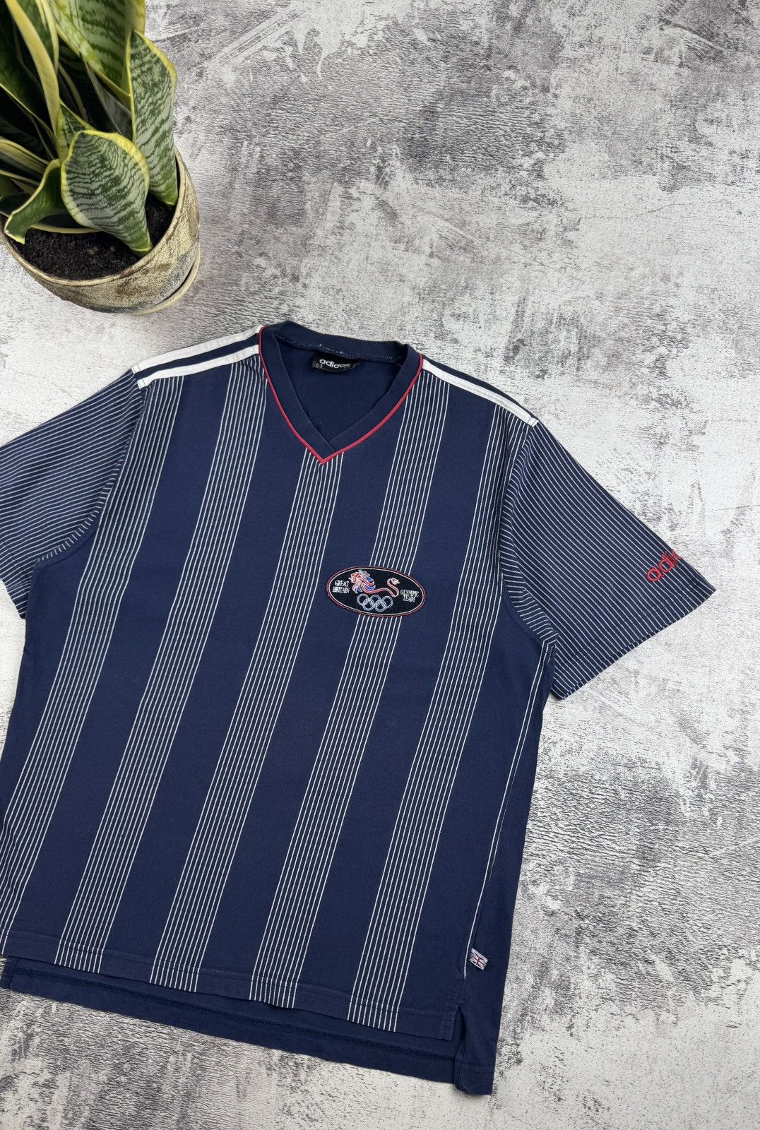 Adidas Adidas Great Britain Olympic Game Form 1996 2000 T Shirt Tee Size US M / EU 48-50 / 2 - 3 Thumbnail