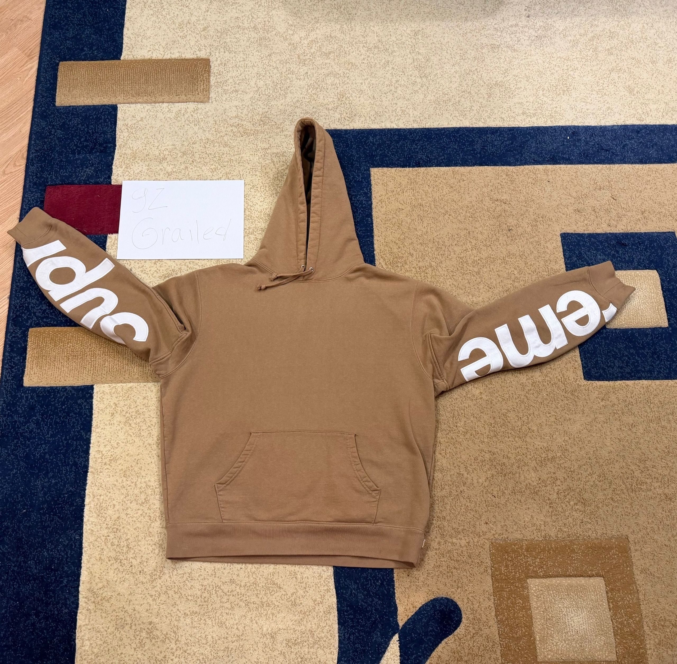 Supreme Supreme Cropped Panels Hooded Sweatshirt Size US M / EU 48-50 / 2 - 1 Thumbnail