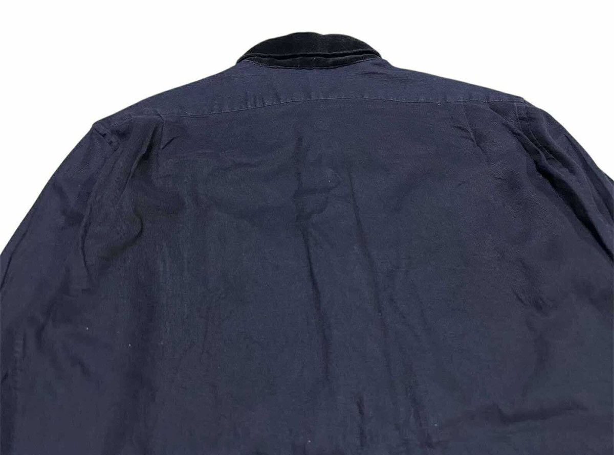 Yoshiyuki Konishi 🔥Rare Vintage Yoshiyuki Konishi Chinese Velvet Shirt Size US L / EU 52-54 / 3 - 9 Thumbnail