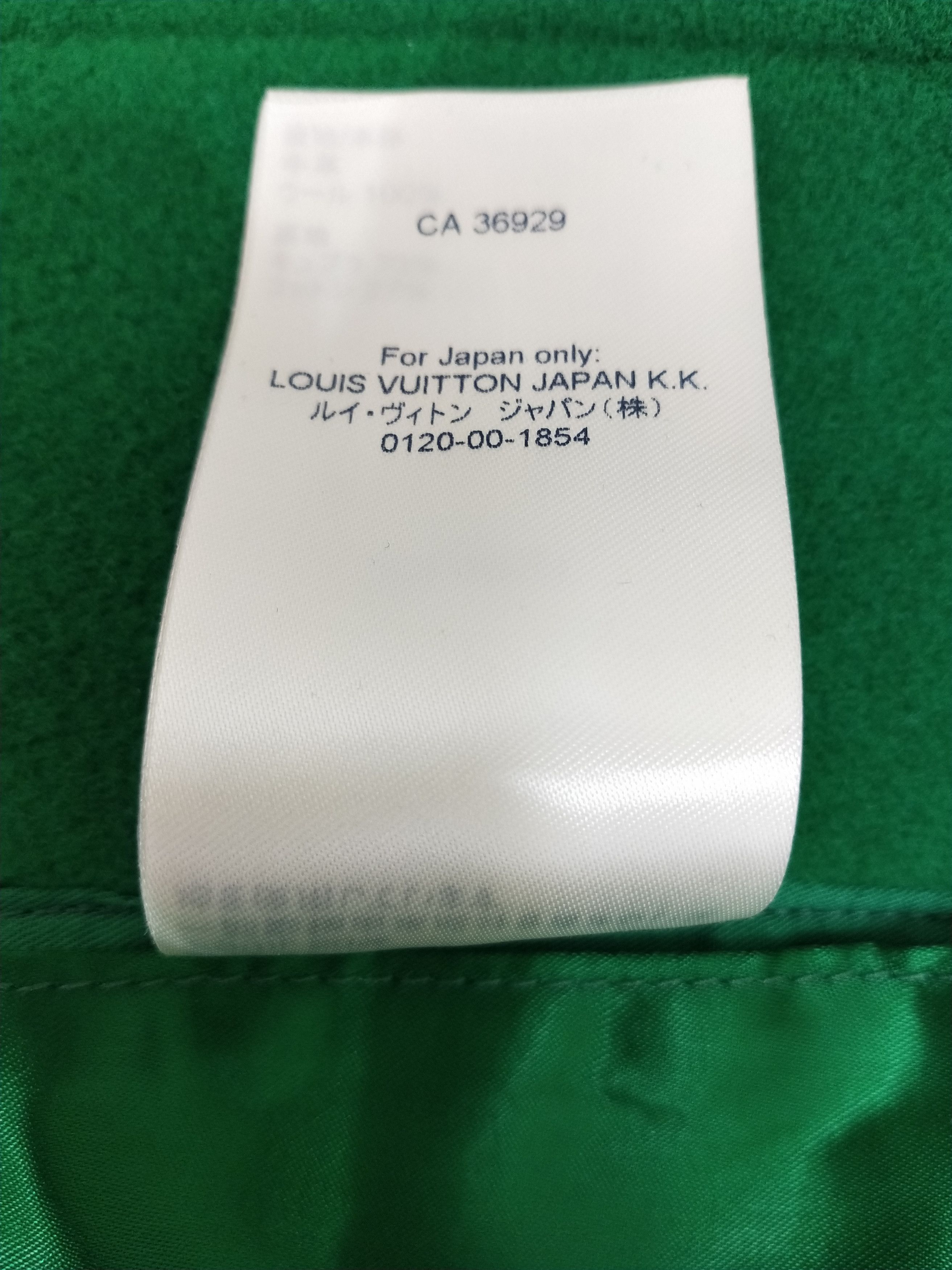 Louis Vuitton × Virgil Abloh Green Varsity Jacket Size US M / EU 48-50 / 2 - 14 Thumbnail