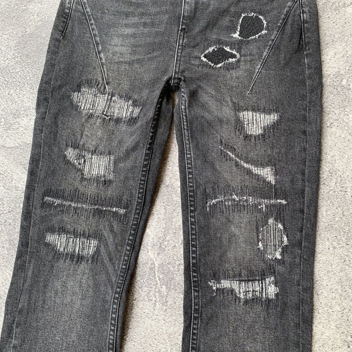 Number (N)ine Number (N)ine Distressed Musical Jeans Size US 29 - 5 Thumbnail
