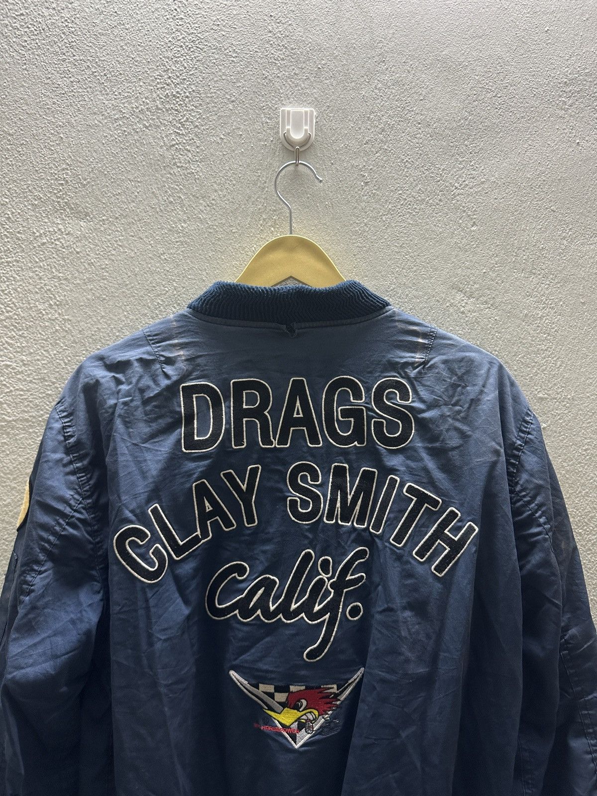 Vintage Vintage Clay Smith Hot Rod Thunder Racing Calif Jacket Size US L / EU 52-54 / 3 - 7 Thumbnail