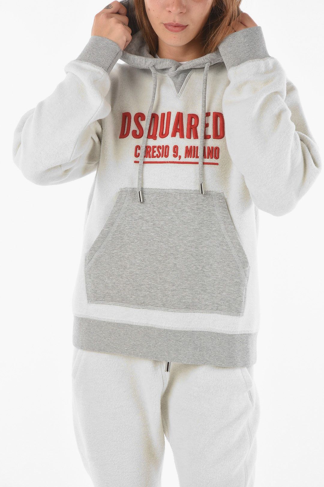 image of Dsquared2 Og1Mm0124 Sweatshirt In White, Women's (Size Medium)