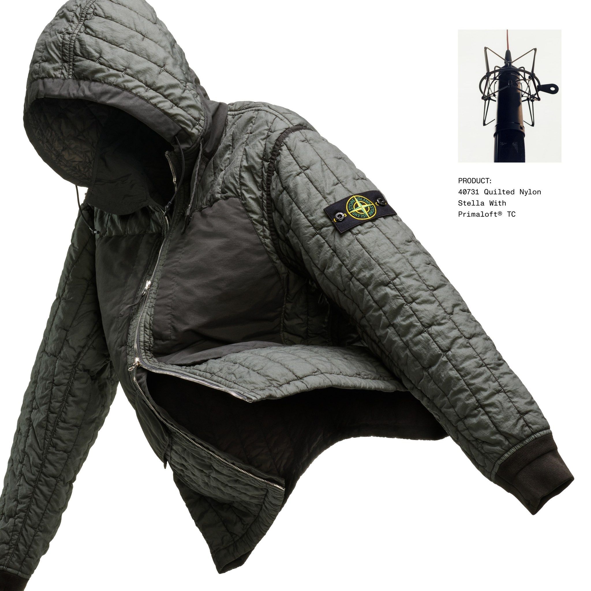 Stone Island Stone Island Quilted Nylon Stella XL Size US XL / EU 56 / 4 - 9 Thumbnail