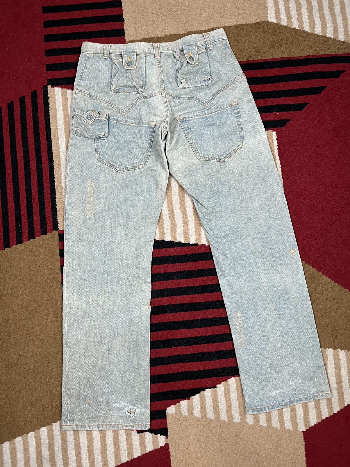 Issey Miyake Sunao Kuwahara By Issey Miyake Jeans Ripped Pants Size US 29 - 2 Thumbnail