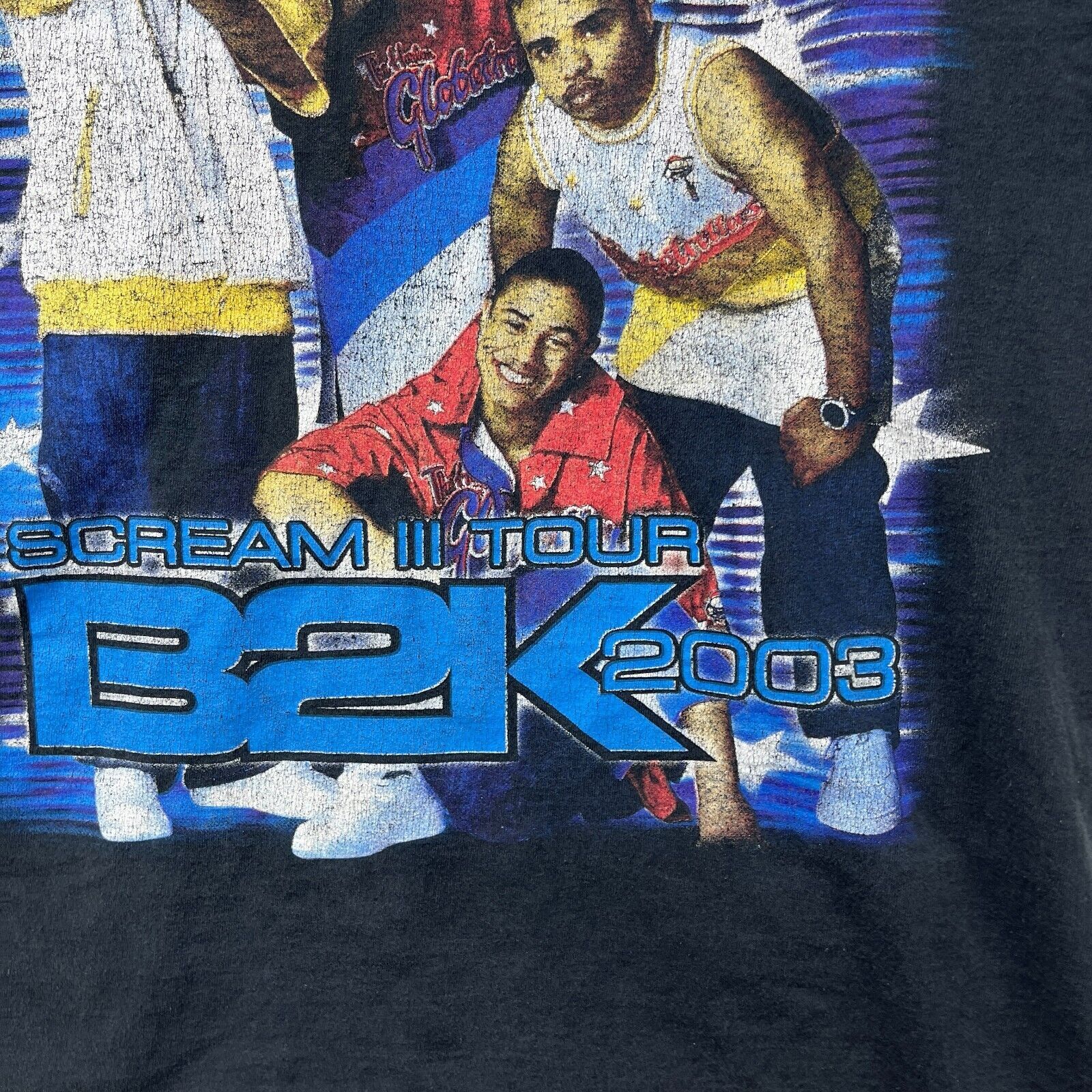 Vintage Vintage 2003 B2K Scream III NickCannon Rap Tee Hip Hop Large Size US L / EU 52-54 / 3 - 4 Thumbnail