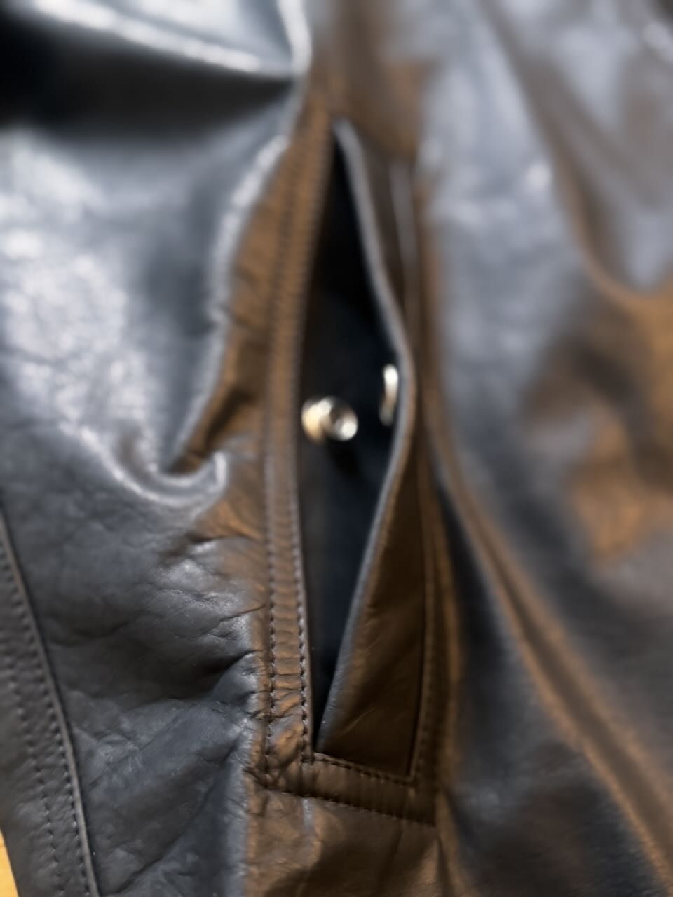 Rick Owens Brad Veg Tan Jacket Size US M / EU 48-50 / 2 - 15 Thumbnail