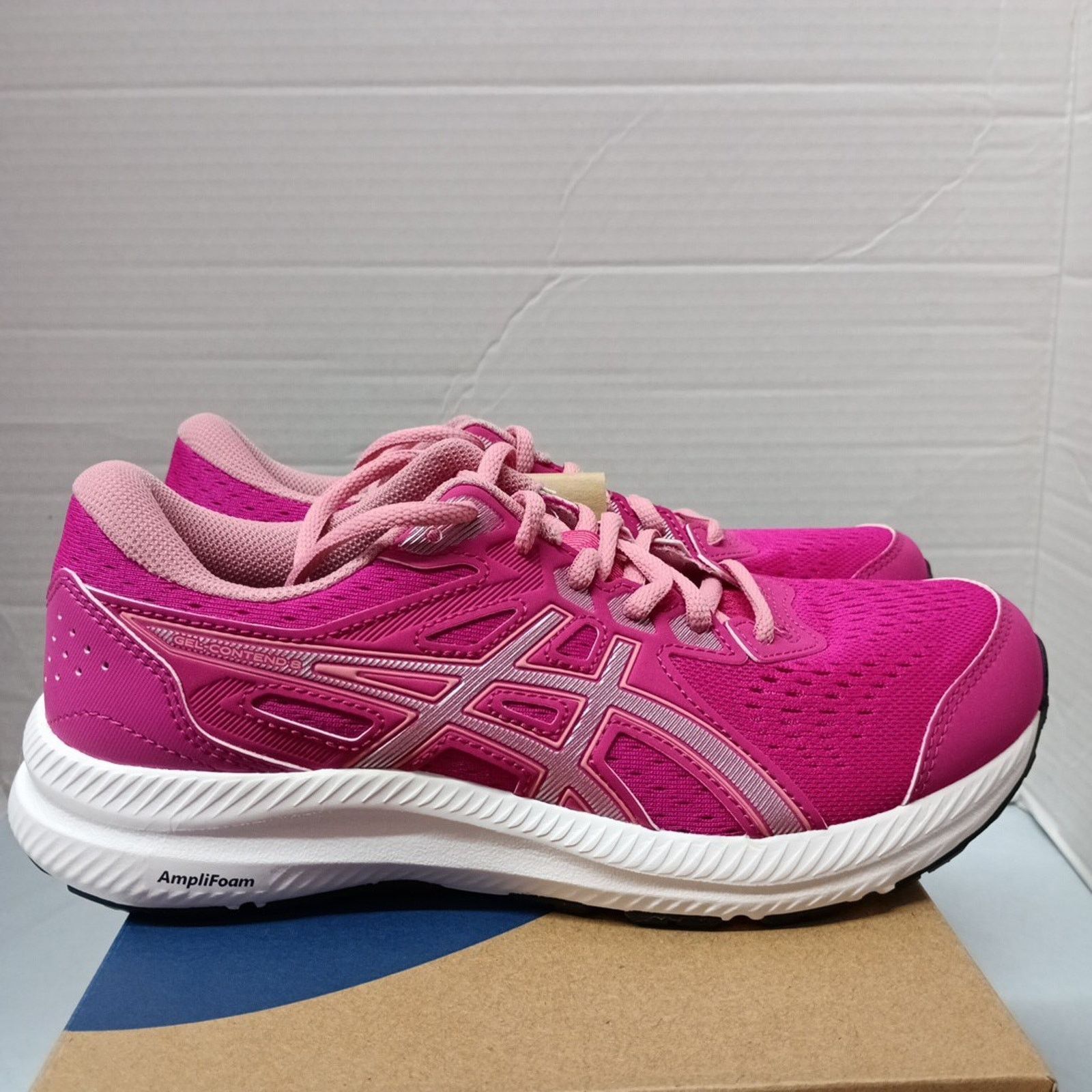 Asics ASICS Gel-Contend 8 Pink Rave Running Shoes Women's Size 6.5 Size US 6.5 / IT 36.5 - 1 Thumbnail