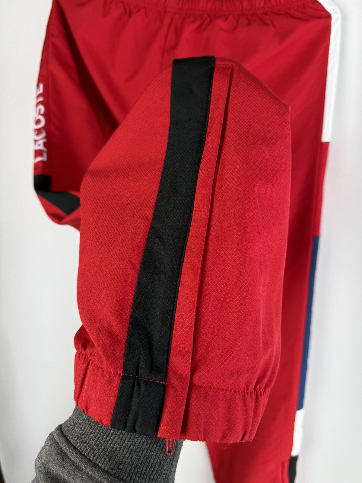 Other Lacoste Nylon Track Pants Red Size M Size US 32 / EU 48 - 6 Thumbnail
