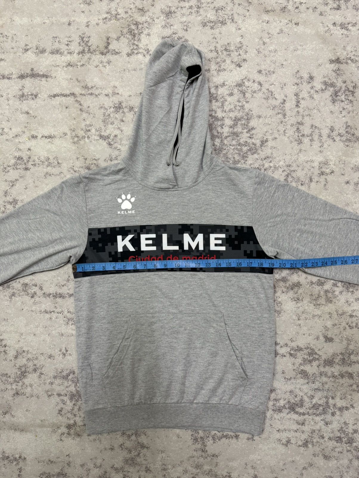 Japanese Brand Kelme Biglogo Pullover Sweater Hoodie Size US S / EU 44-46 / 1 - 14 Thumbnail