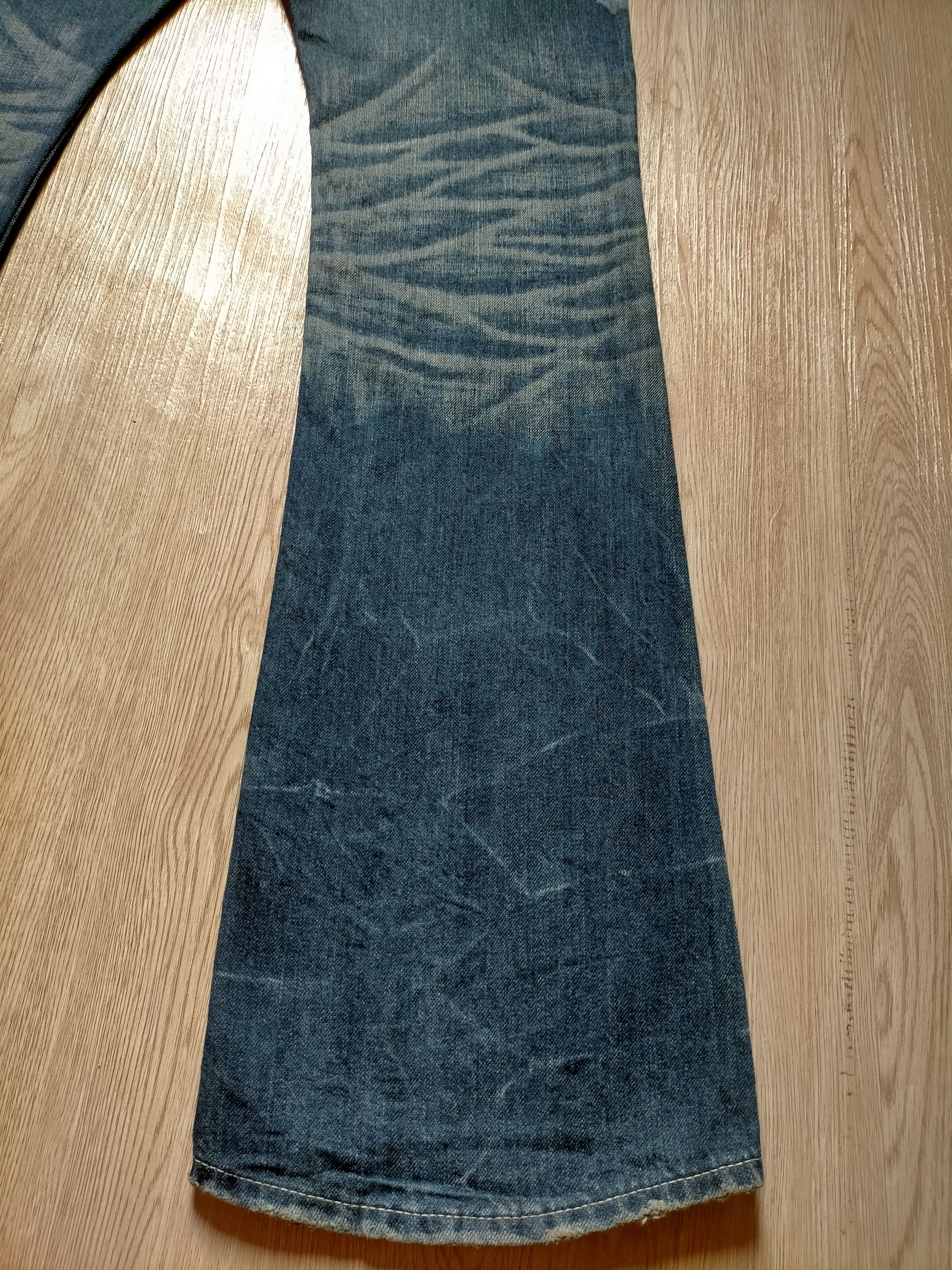 Japanese Brand Flare Jeans Vanquish Japan Studed Boot Cut Denim Size US 33 - 17 Thumbnail