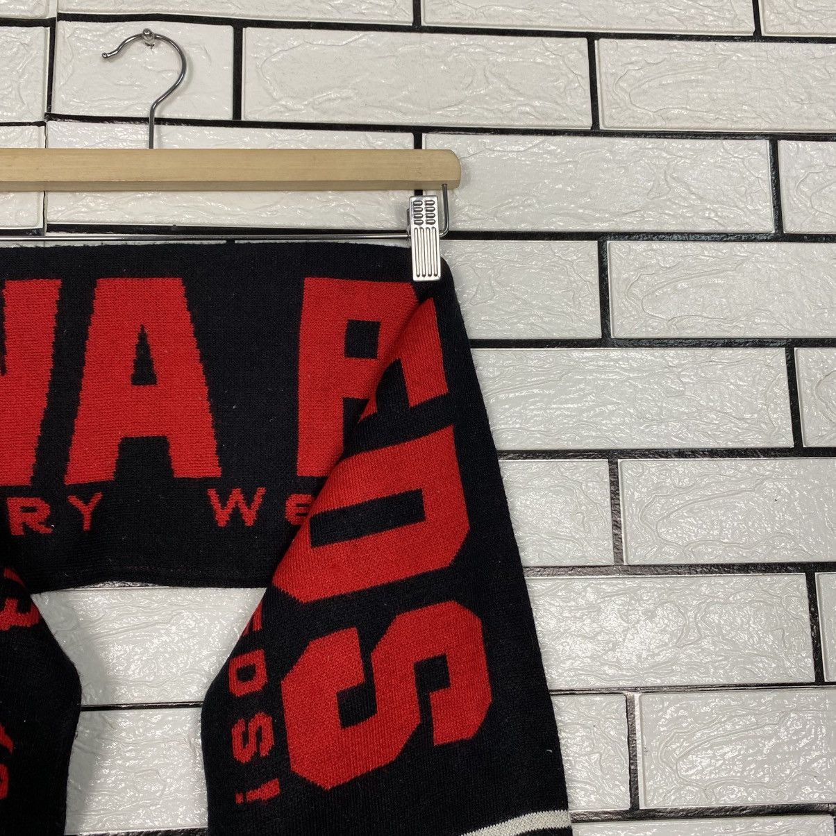 Japanese Brand Vintage muffler Football Team Urawa Reds Big Log Size ONE SIZE - 7 Thumbnail