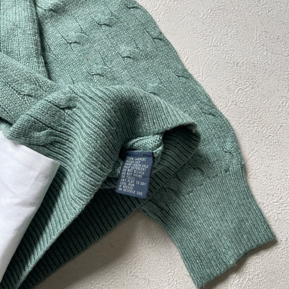 Polo Ralph Lauren × Vintage halfzip cable ralph lauren Size US S / EU 44-46 / 1 - 5 Thumbnail