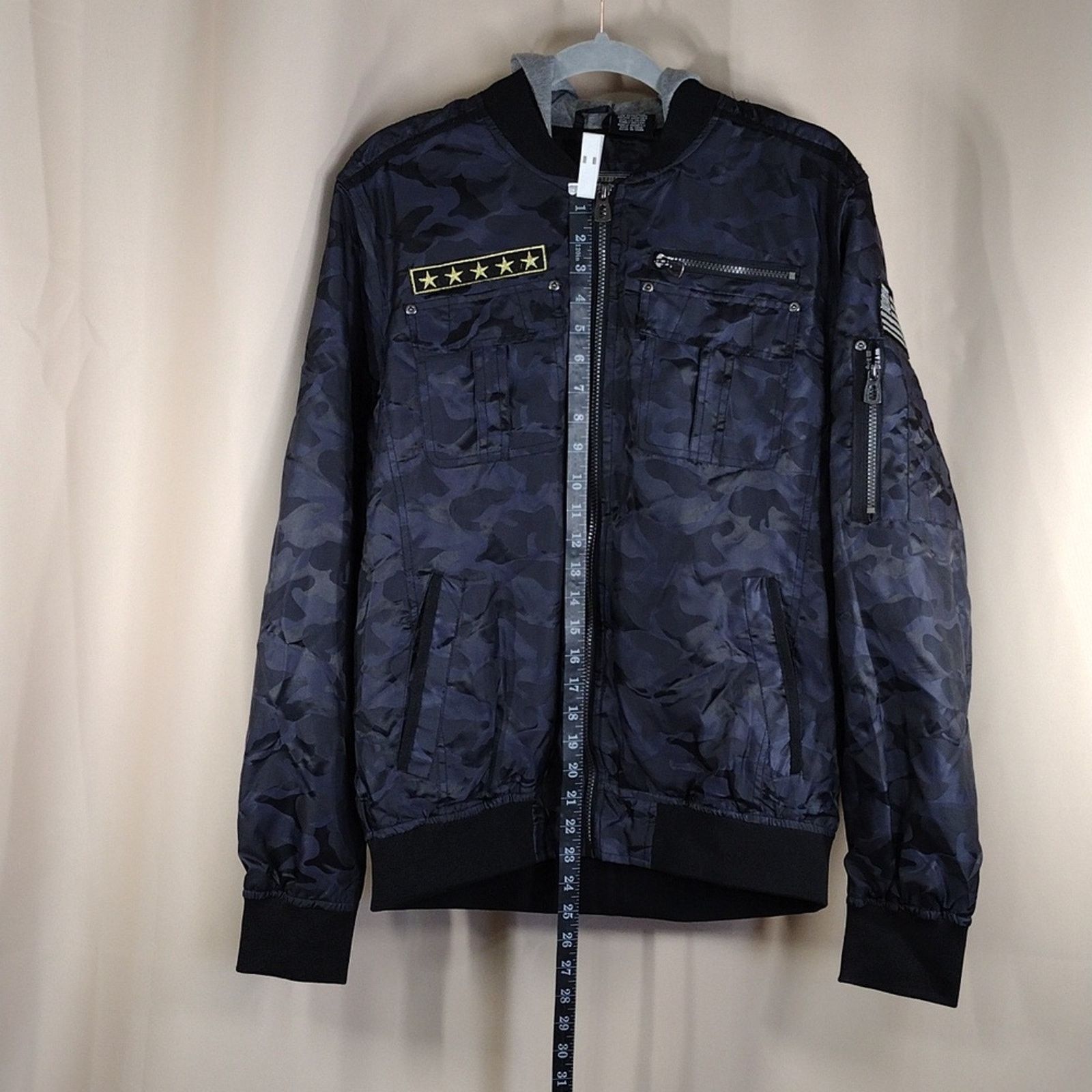Other Premium Outfitters Civil Sektor Camouflage Bomber Jacket Size US L / EU 52-54 / 3 - 3 Thumbnail