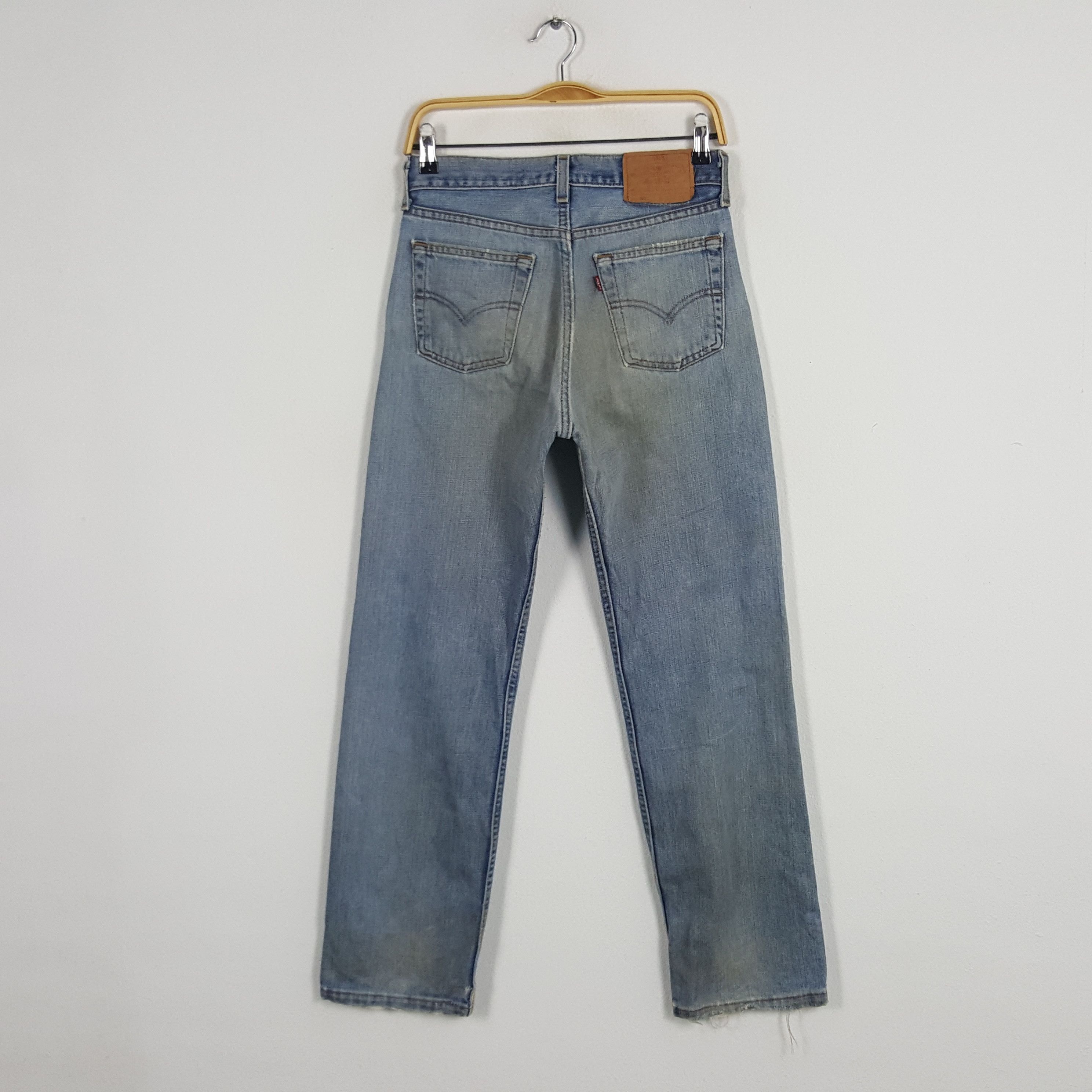 Levi's × Vintage Vintage Levi's 501 American Distressed Style Denim Jeans Size US 28 / EU 44 - 4 Thumbnail