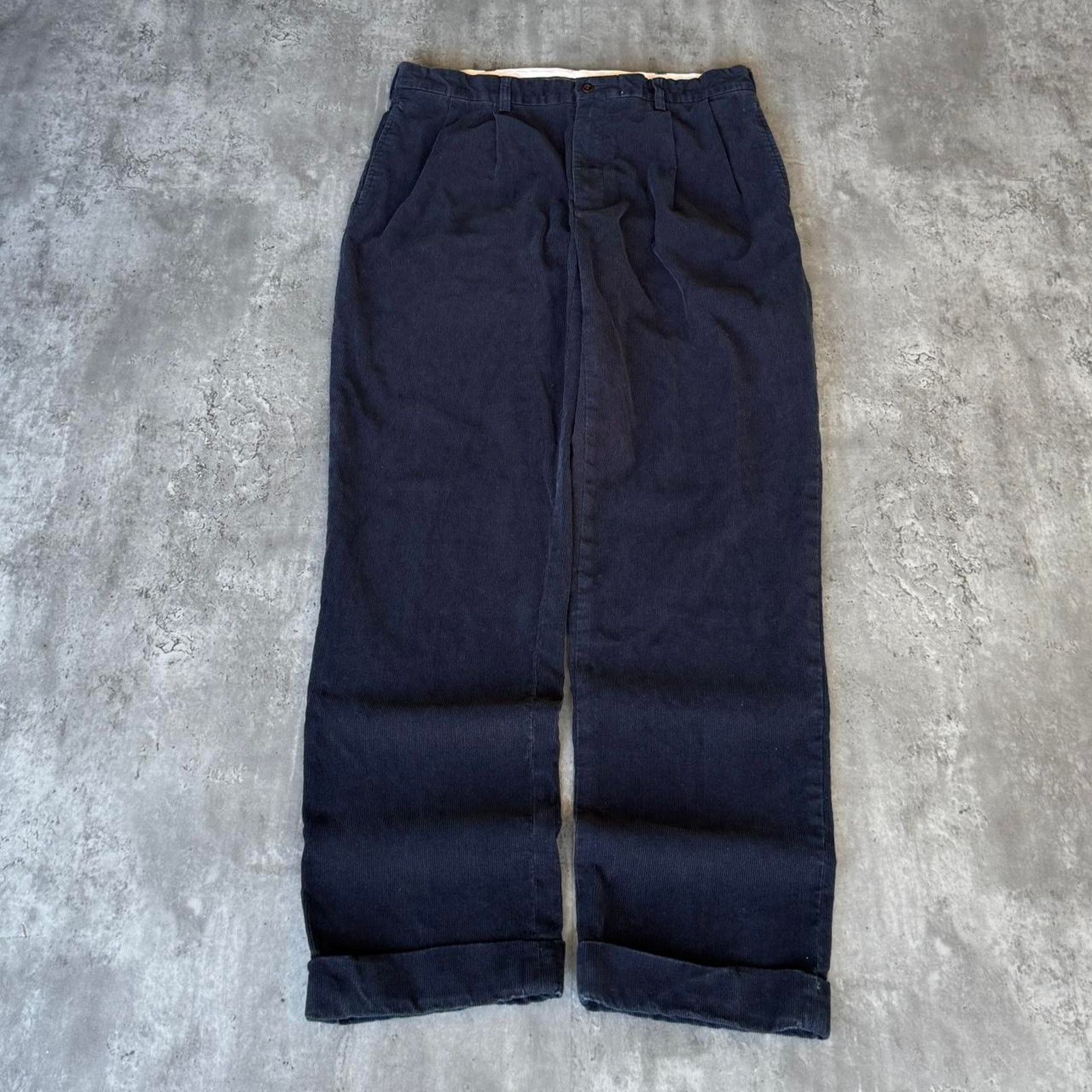Polo Ralph Lauren × Vintage Vintage Y2K Polo Ralph Lauren Grunge Opium Corduroy Pants Size US 36 / EU 52 - 1 Thumbnail