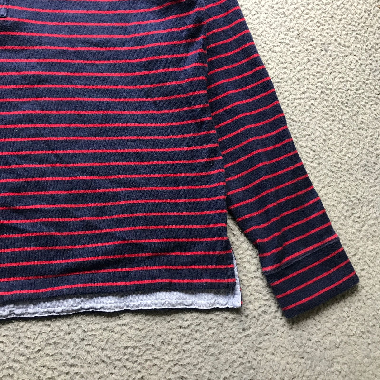Vineyard Vines Vineyard Vines Pullover Sweater Mens Large Henley Striped Size US L / EU 52-54 / 3 - 7 Thumbnail