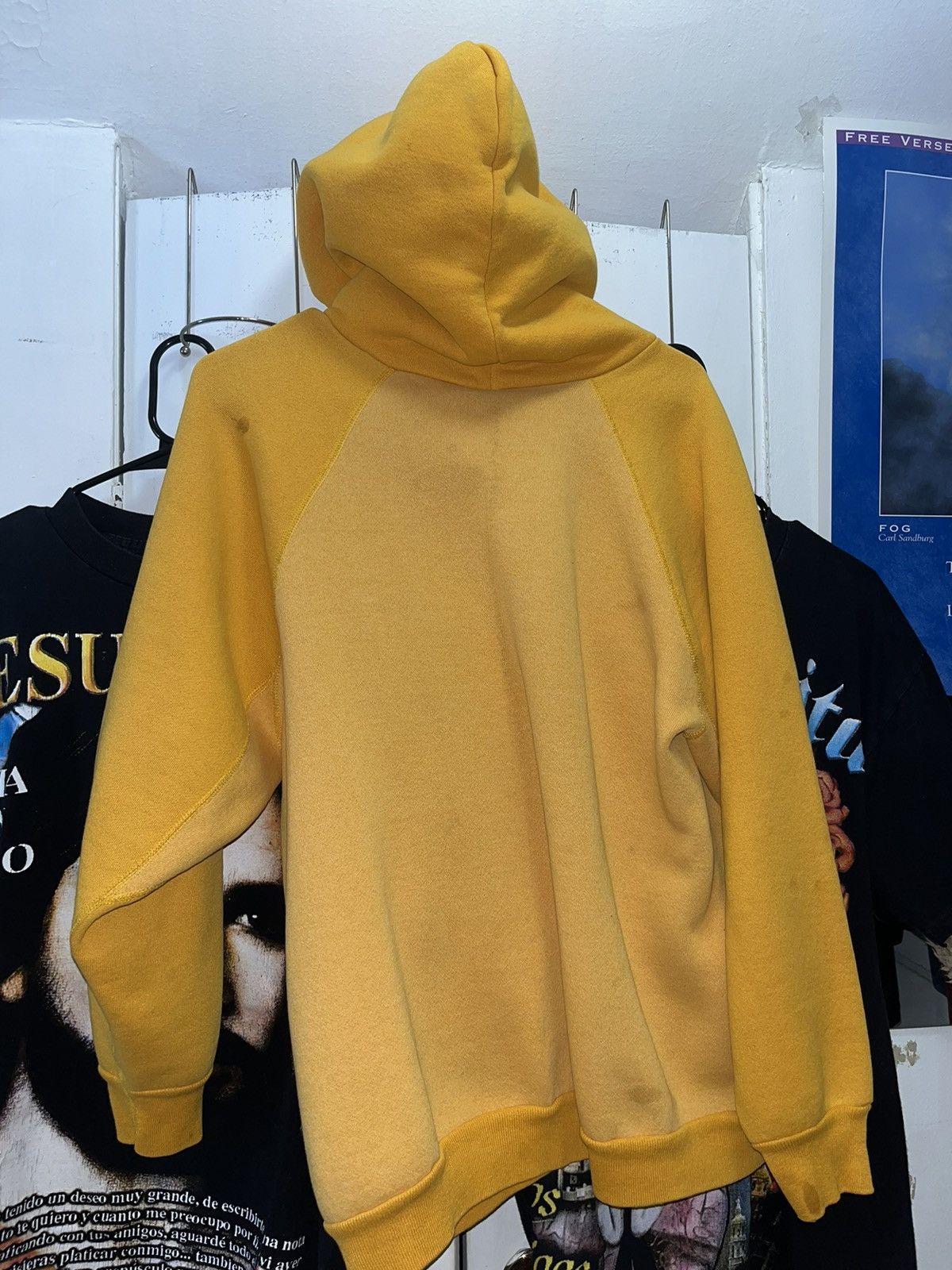 Vintage Vintage 70s/80s Discus Gusset Sweatshirt Hoodie 2 tone Size US XL / EU 56 / 4 - 2 Thumbnail