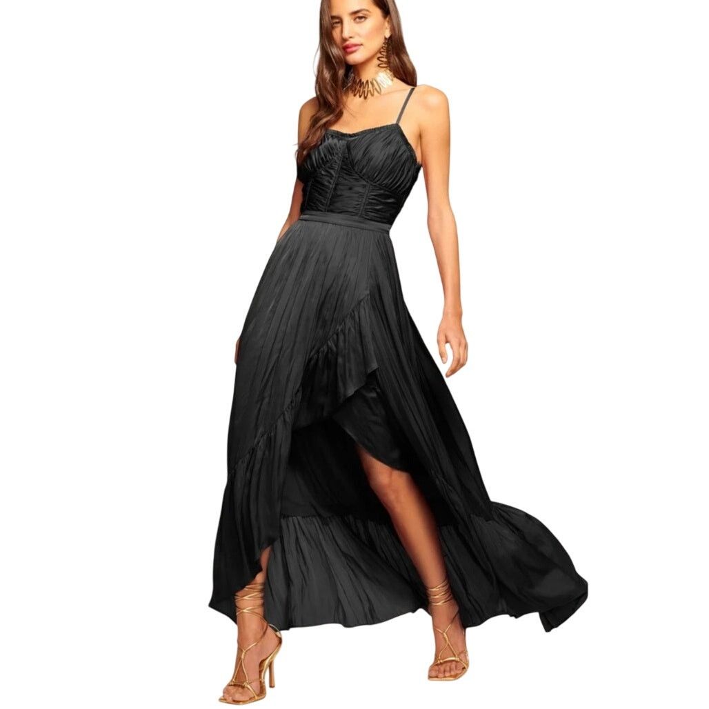 Ramy Brook Ramy Brook Braelyn Shirred Wrap Maxi Dress size 8 Size M / US 6-8 / IT 42-44 - 2 Thumbnail