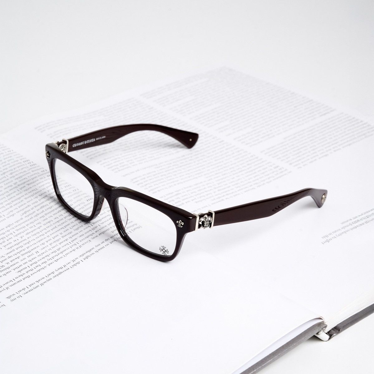 Chrome Hearts CHROME HEARTS GITTIN ANY ?-A CLASSIC BROWN GLASSES Size ONE SIZE - 1 Thumbnail