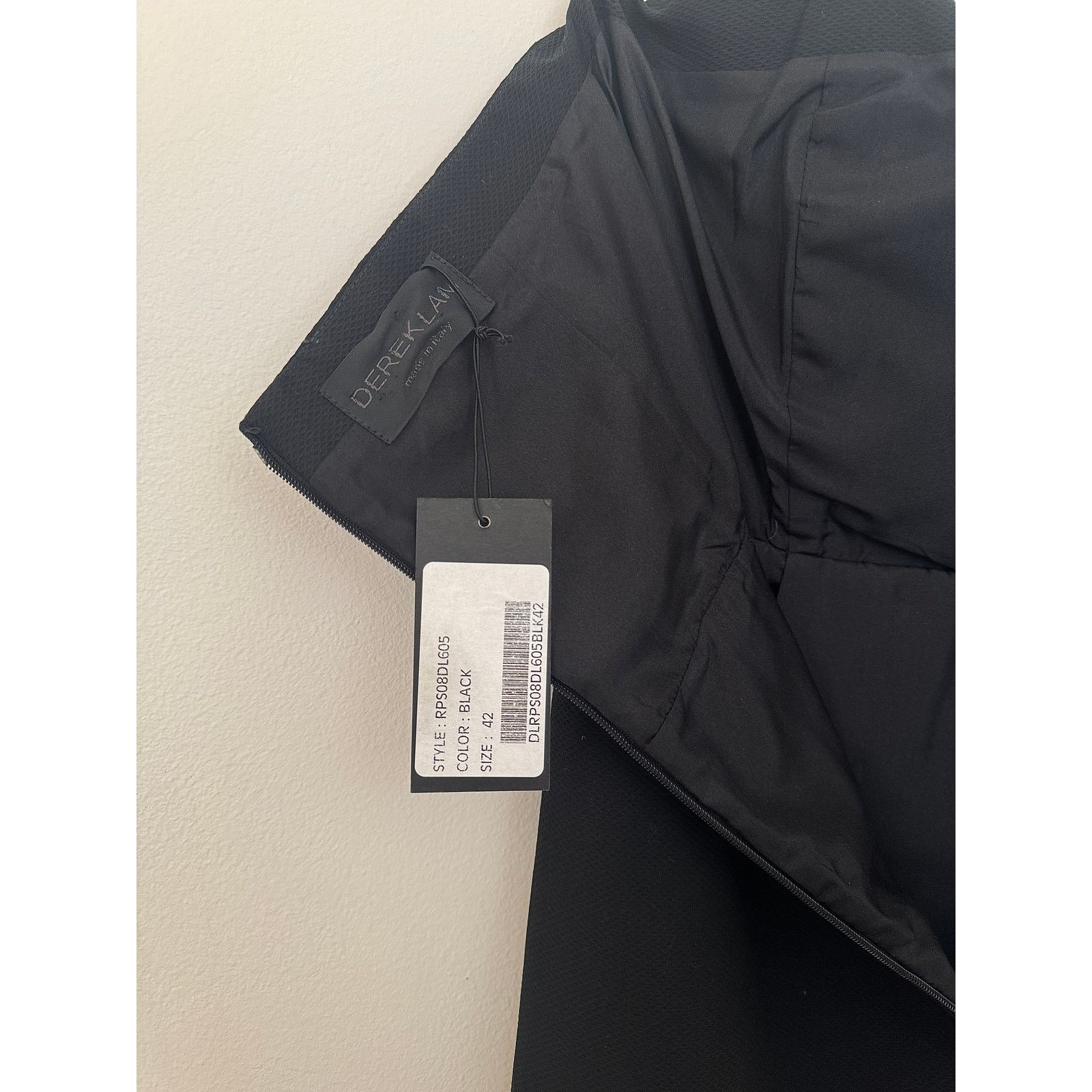 Other Derek Lam NWT Black Cotton/Silk Strapless Bow Mini Dress Size M / US 6-8 / IT 42-44 - 4 Thumbnail
