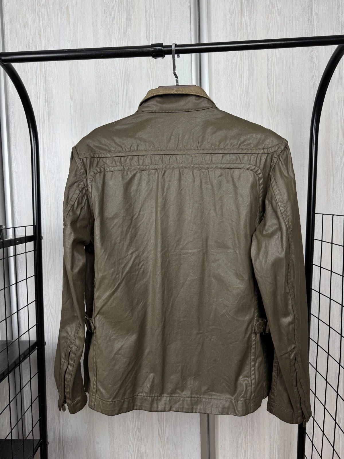 Belstaff Belstaff New Maple khaki green luxury jacket moto jacket Size US M / EU 48-50 / 2 - 13 Thumbnail