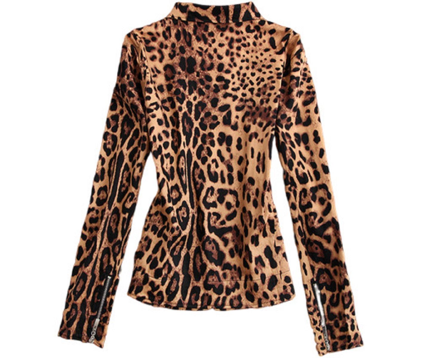 Other Plus sizes jackets vintage leopard floral women jacket Size L / US 10 / IT 46 - 2 Thumbnail