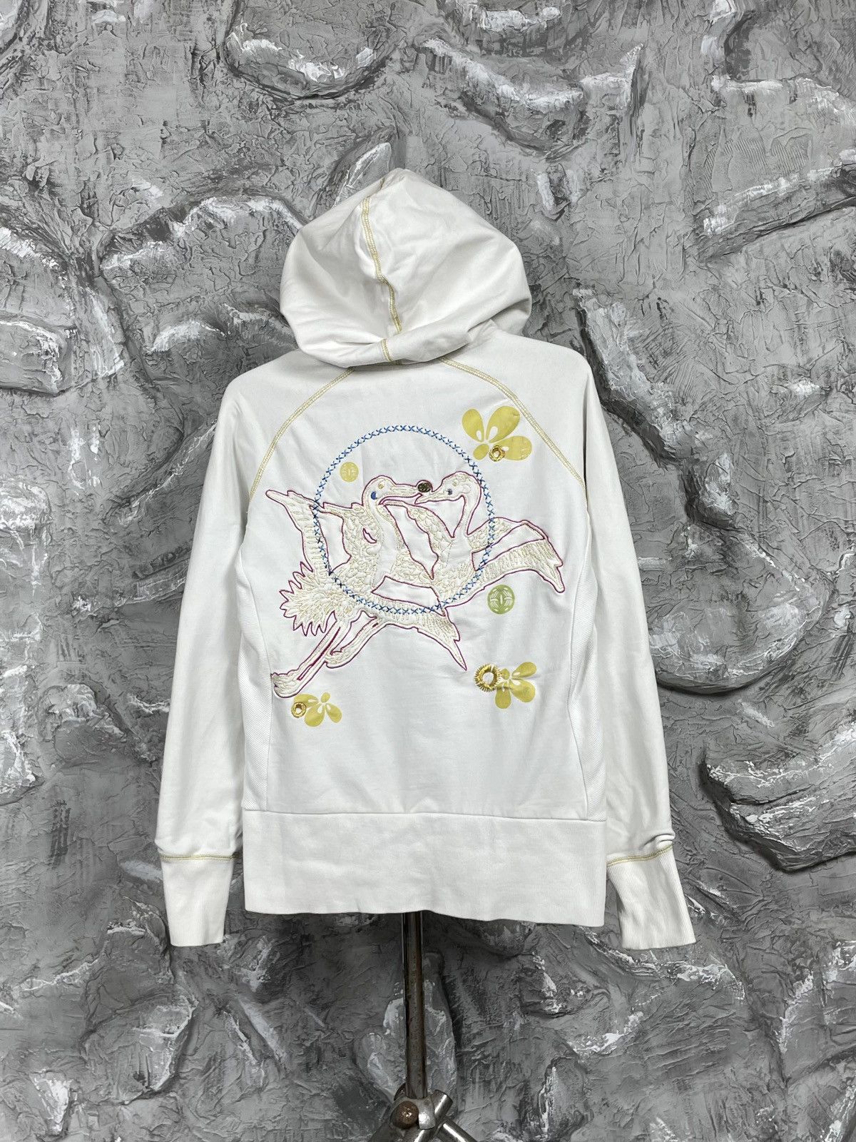 Vintage Y2K Marc Ecko 00s Zip Hoodie Affliction Hardy Style
