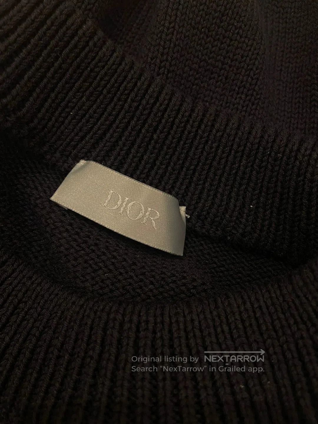 Dior dior logo sweater in navy blue. Size US L / EU 52-54 / 3 - 5 Thumbnail