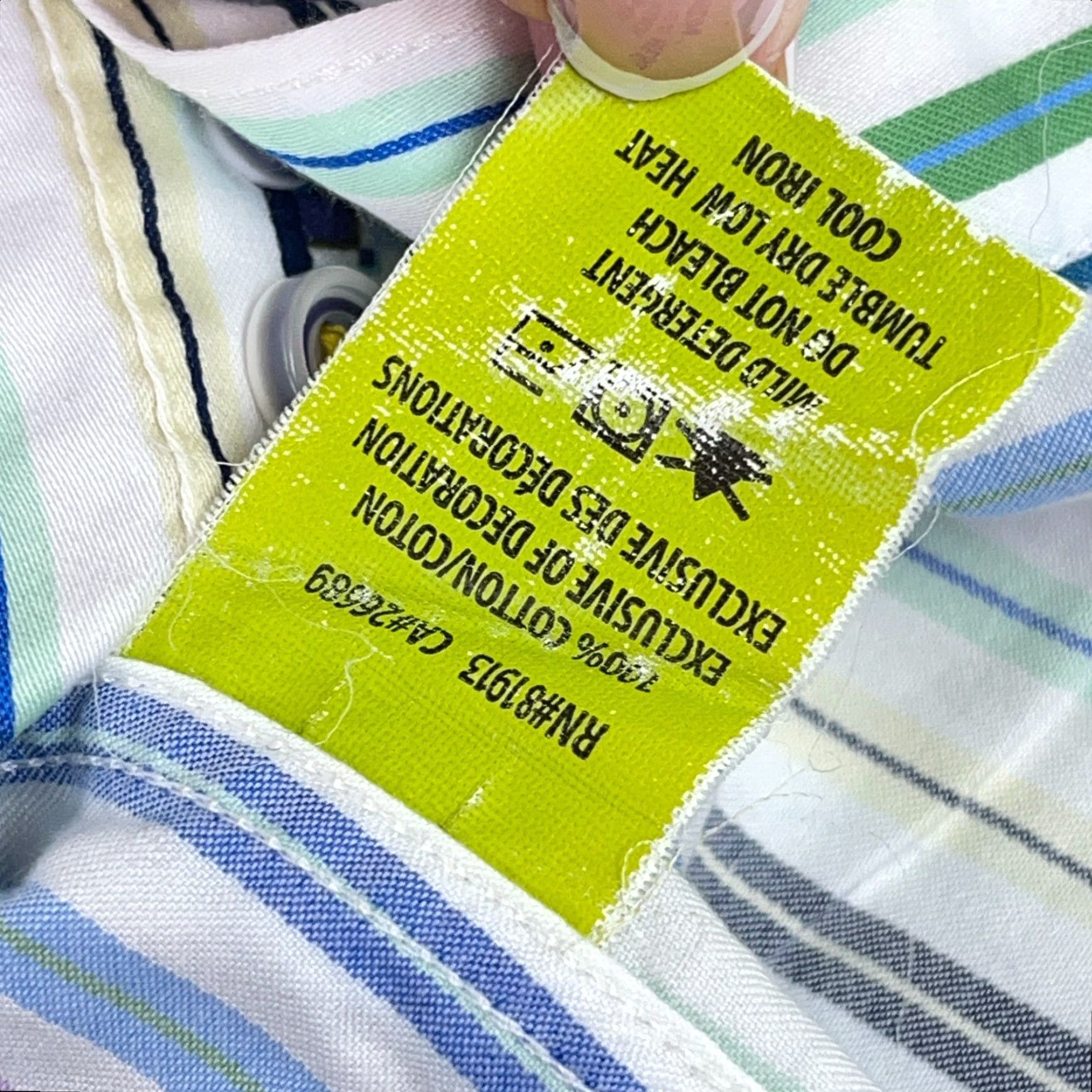 Robert Graham Robert Graham Button-Up Shirt Men Medium Multicolor Striped Casual Regular Fit Size US M / EU 48-50 / 2 - 6 Thumbnail