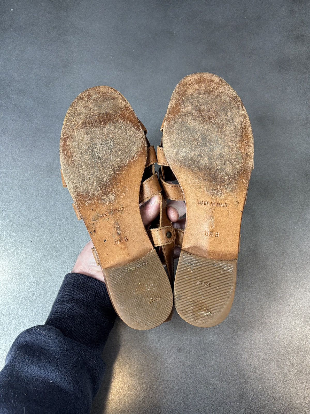 Bally 1985 Vintage Bally Sandals Made in Italy Leather 1980s Women Size US 8.5 / IT 38.5 - 11 Thumbnail