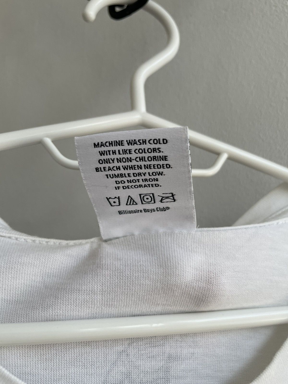Billionaire Boys Club Billionaire Boys Club BBC Scripted T Shirt Tee White Size XL Size US XL / EU 56 / 4 - 8 Thumbnail