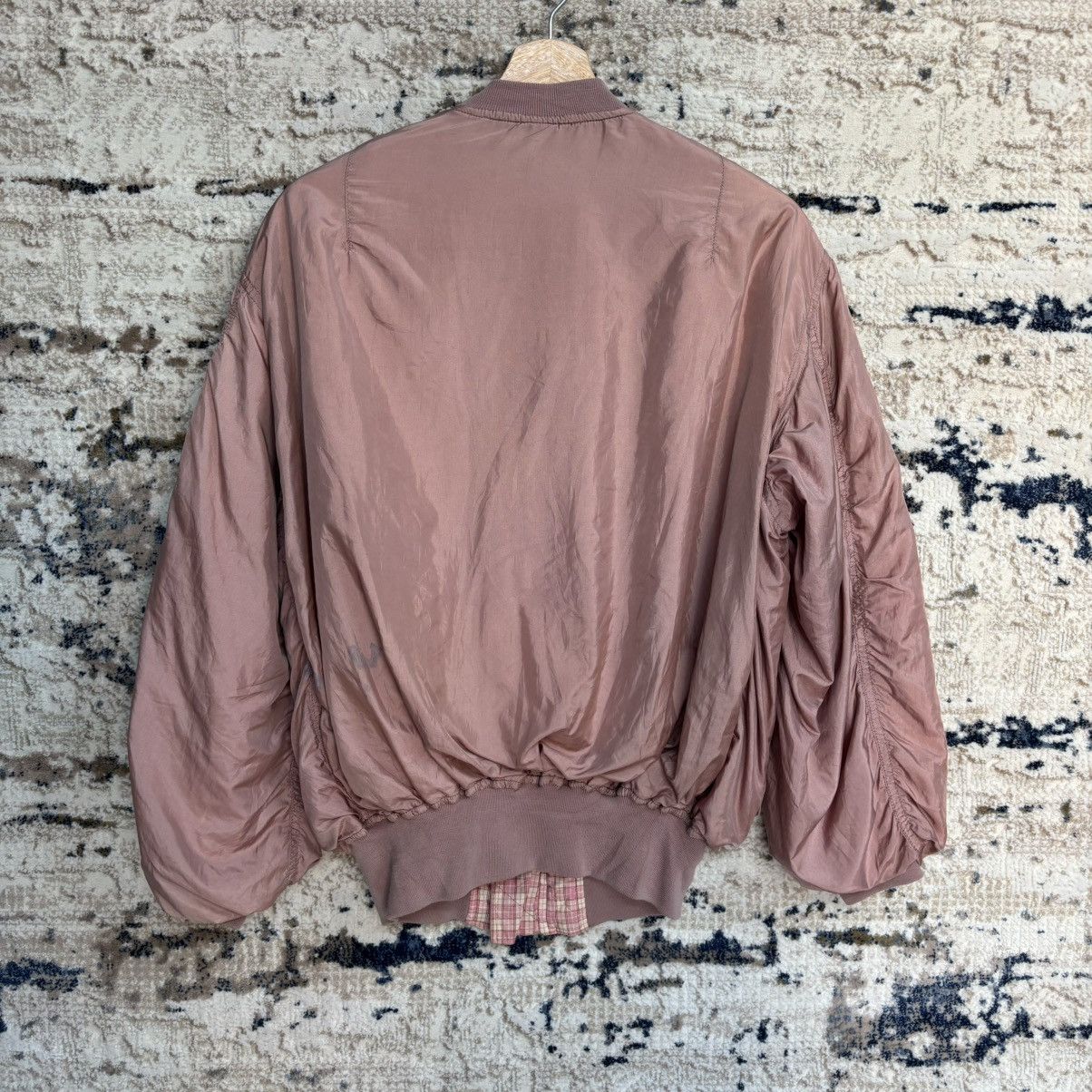 Karl Helmut × Pink House Vintage Pink House Bomber Jacket Rare Design Size US L / EU 52-54 / 3 - 15 Thumbnail