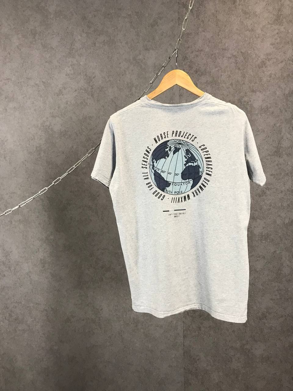 Norse Projects Norse Project big logo tee Size US L / EU 52-54 / 3 - 2 Thumbnail
