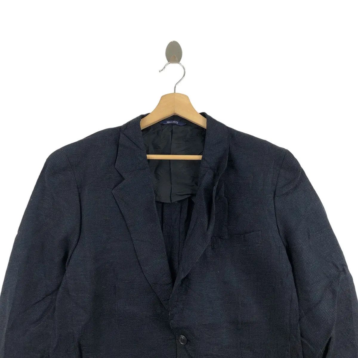 Vintage Vintage 90’ NINA RICCI PARIS Monsieur 2 Button Blazer Sport Size 42R - 2 Thumbnail