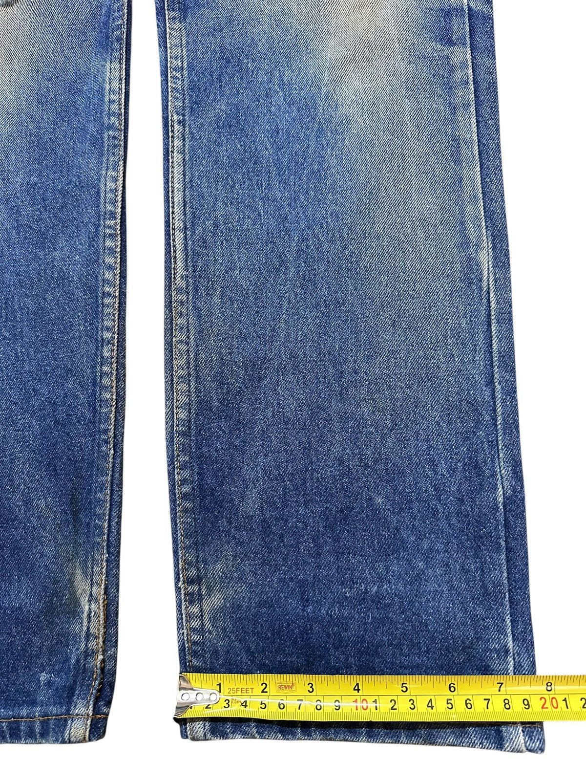 Levi's Vintage 80s Levis Orange Tab Faded Wash Distress Jeans Size US 33 - 15 Thumbnail