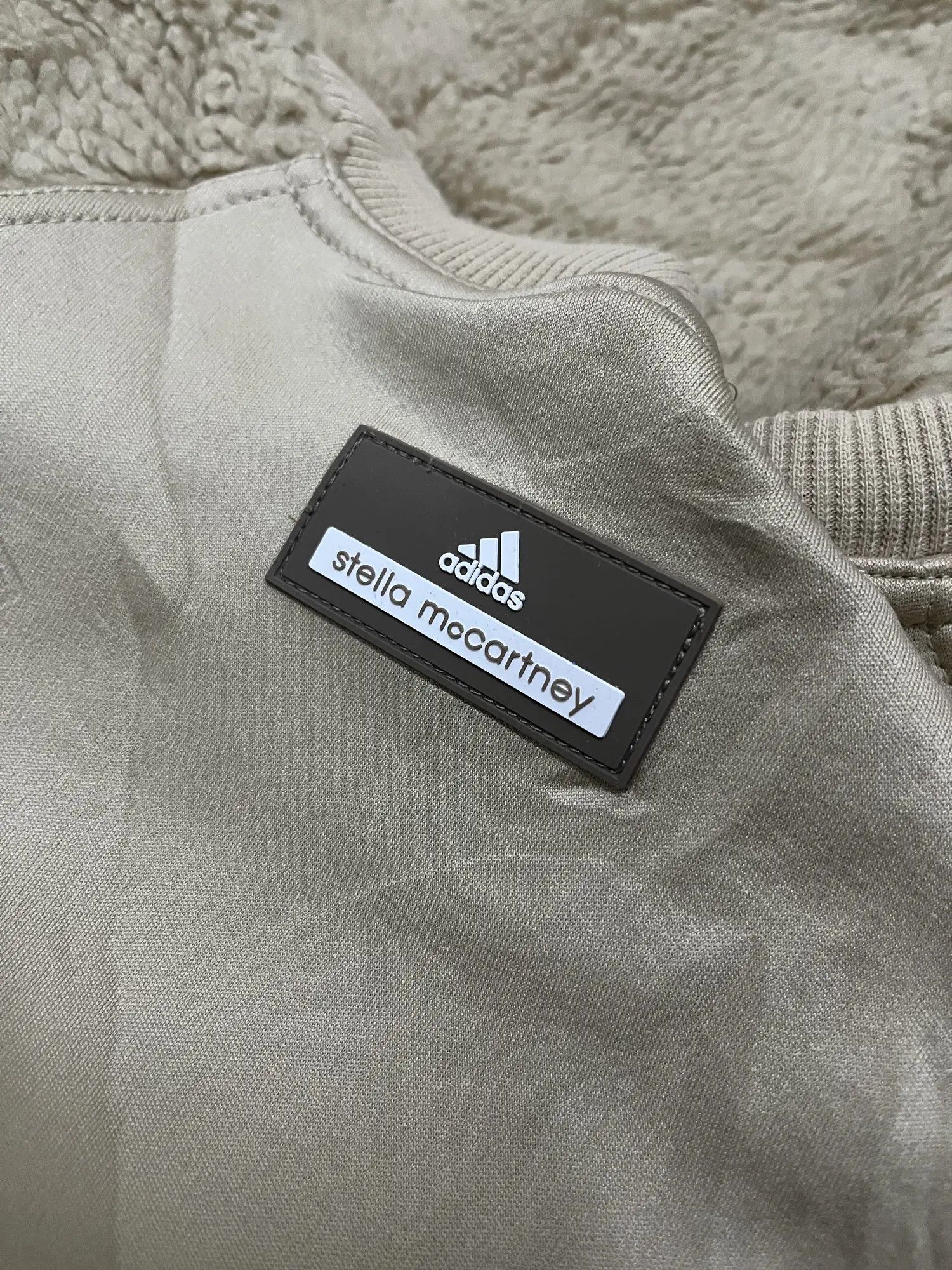 Adidas × Stella McCartney Adidas Cropped Fleece Crew Neck Size US XS / EU 42 / 0 - 16 Thumbnail