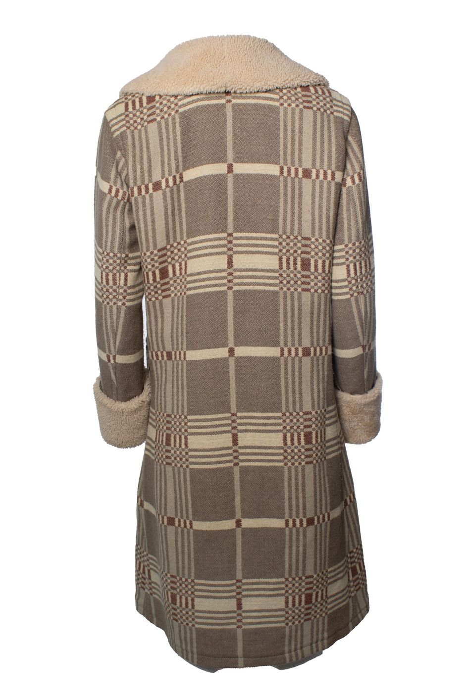 Ralph Lauren Ralph Lauren RRL, Shearling-collar jacquard coat Size M / US 6-8 / IT 42-44 - 3 Thumbnail