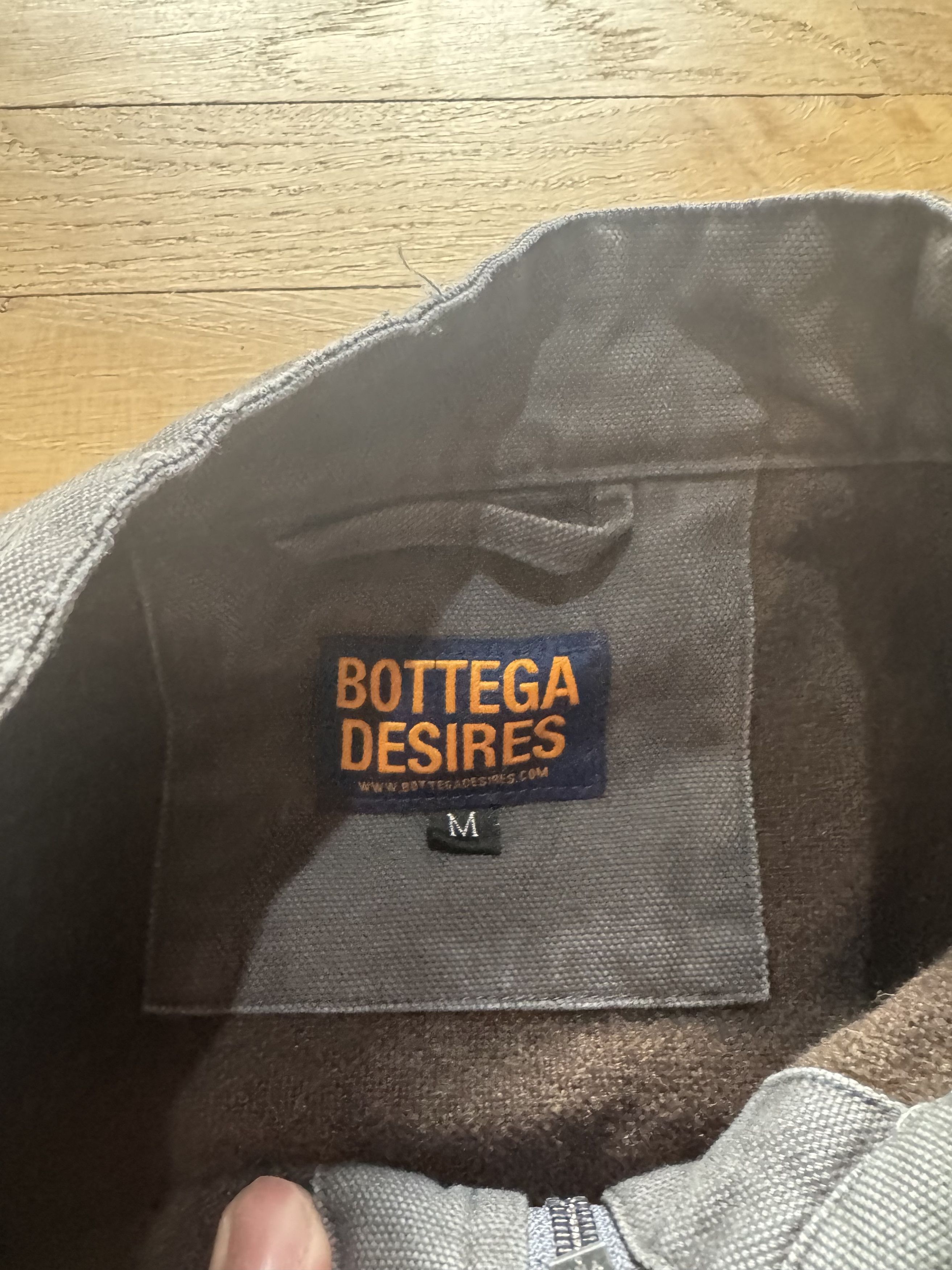 Bottega Veneta BOTTEGA DESIRES RACE JACKET GREY Size US M / EU 48-50 / 2 - 2 Thumbnail