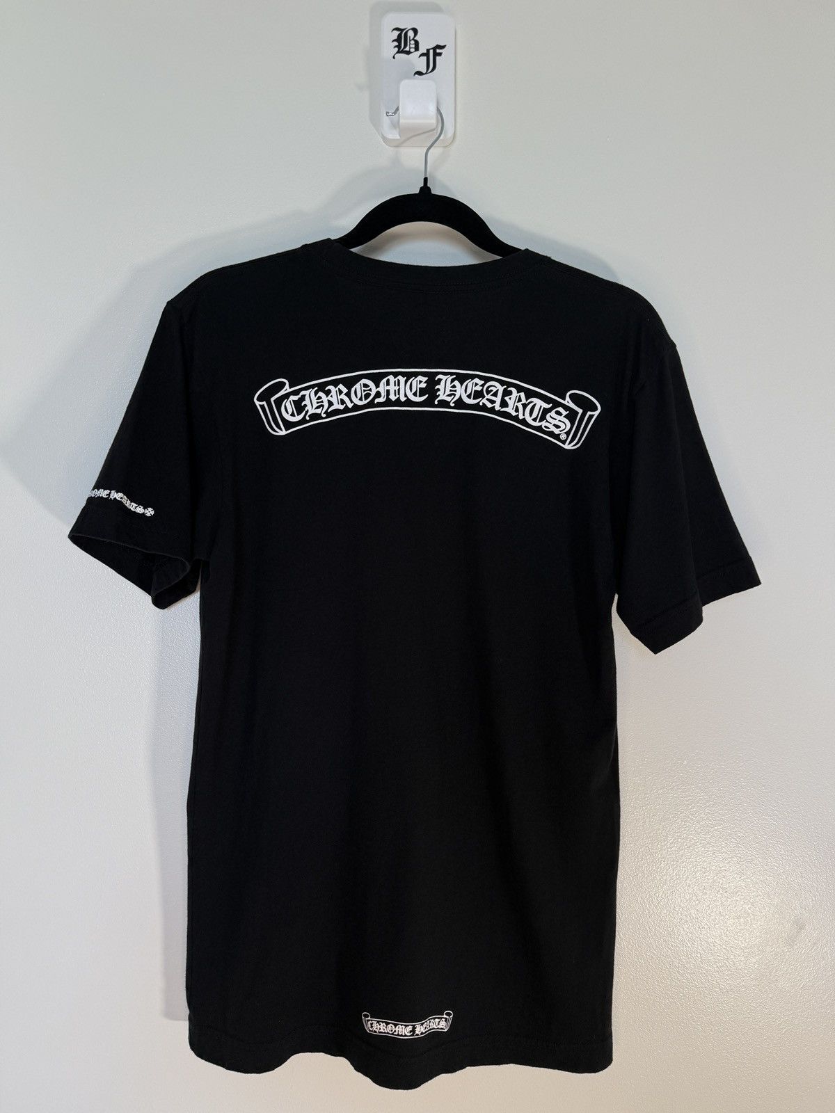 Tシャツ・カットソー Chrome Hearts Rolling Stones scroll Logo Tee Chrome Hearts Rolling Stone Short Sleeve T-Shirt Tee - SRM